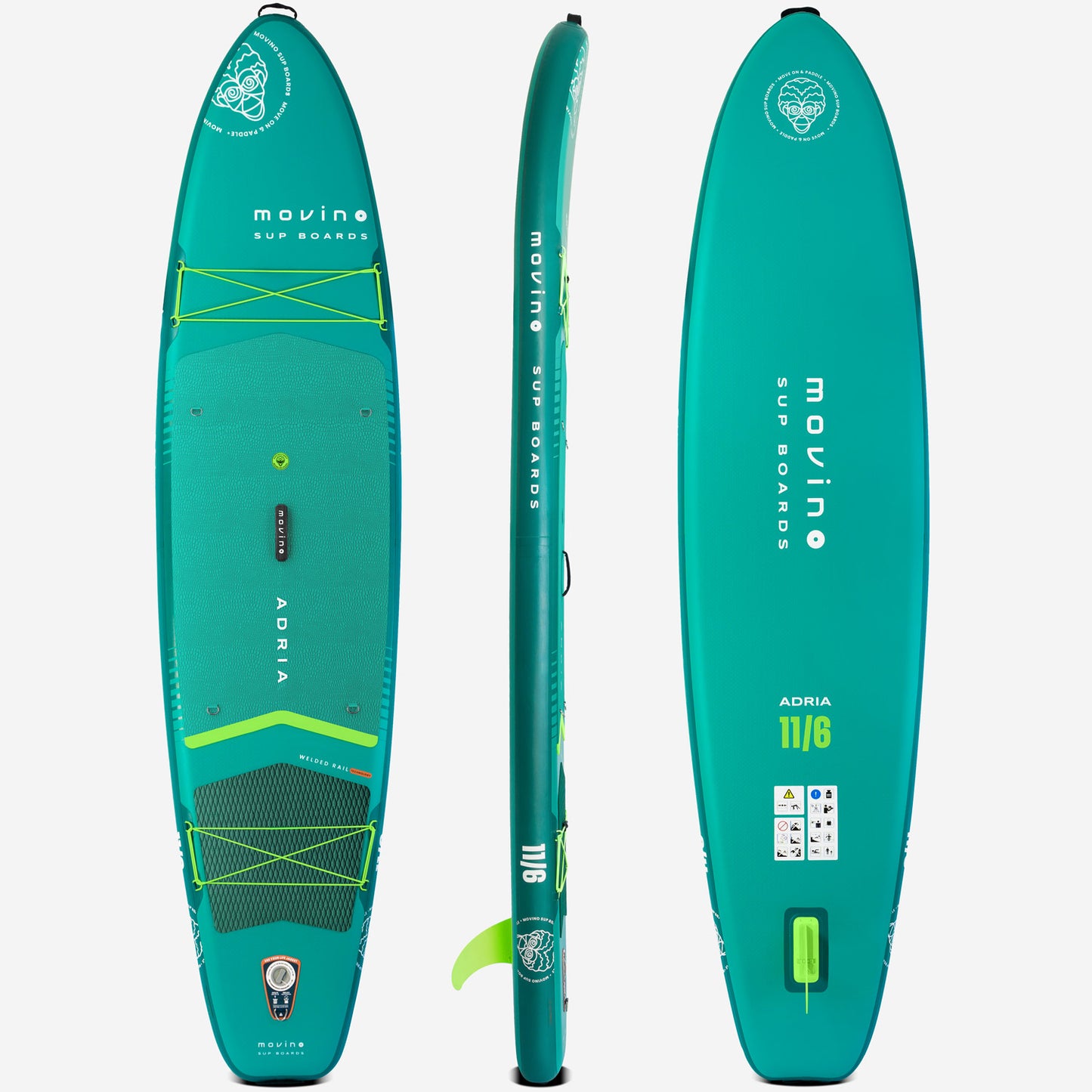 Movino Adria (teal-lime)