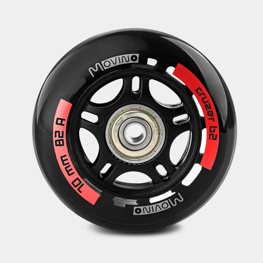 Cruzer B2 Red ABEC-9 (4 Pieces)