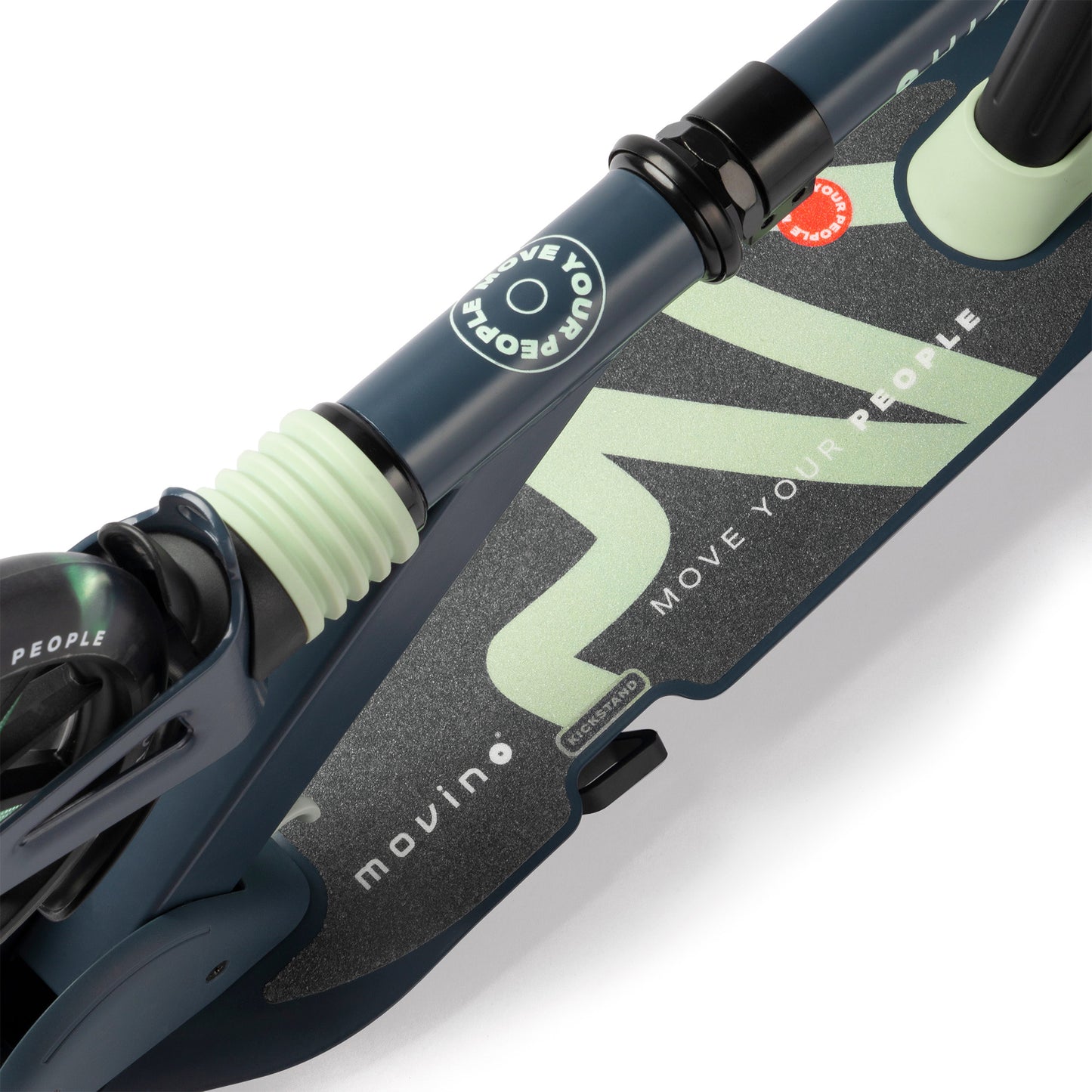Movino City Light (verde acero-menta)