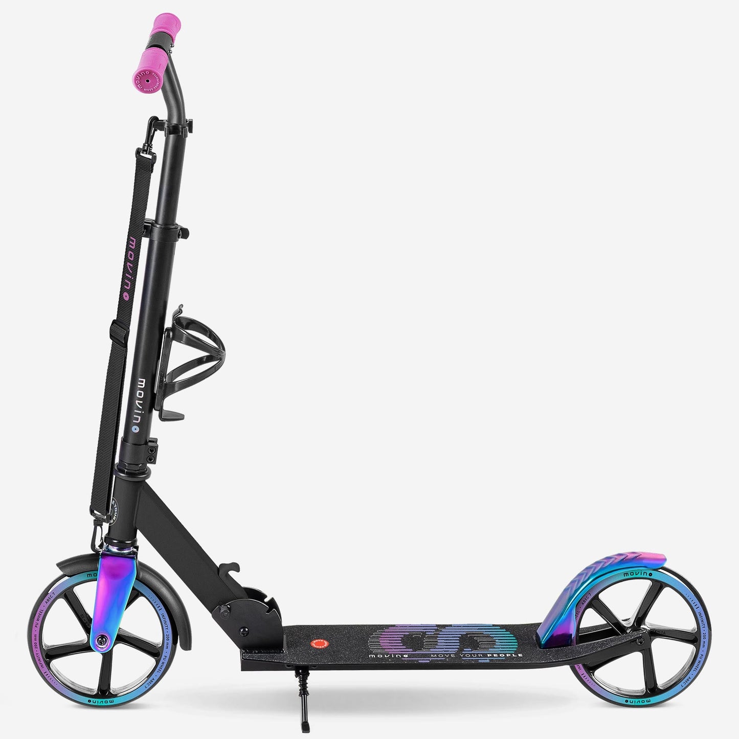 Movino Infinity black-rainbow SIDE