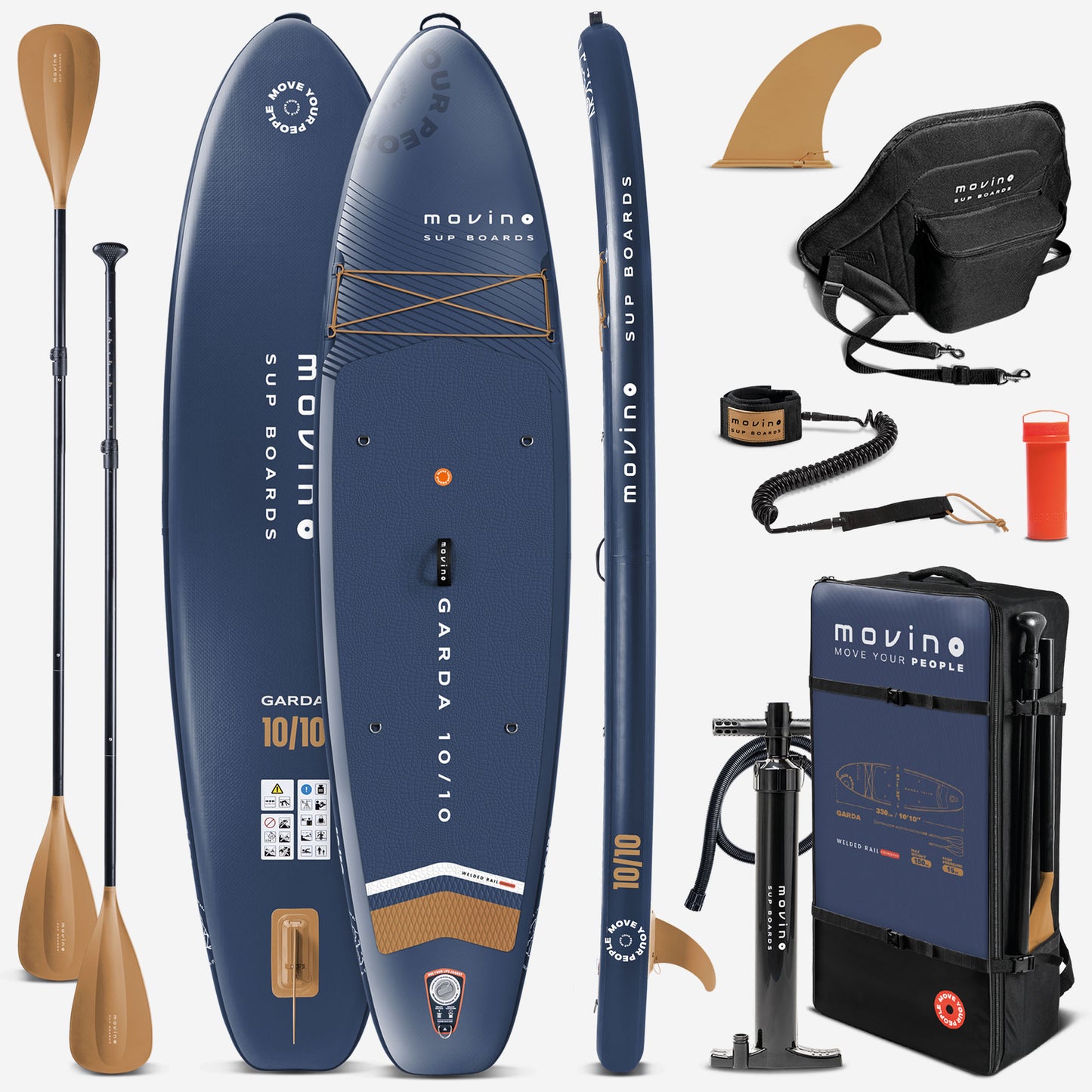 Movino GARDA Allround 10'10'' (navy blue-cooper)