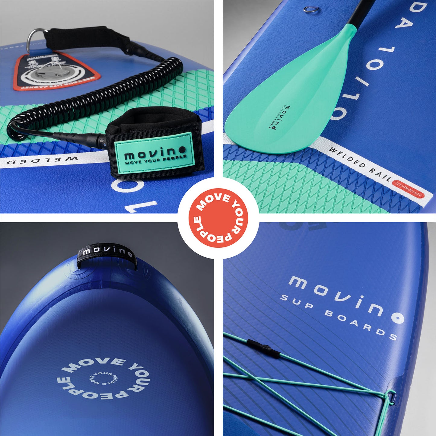  Movino GARDA Allround 10'10'' (azul-menta)