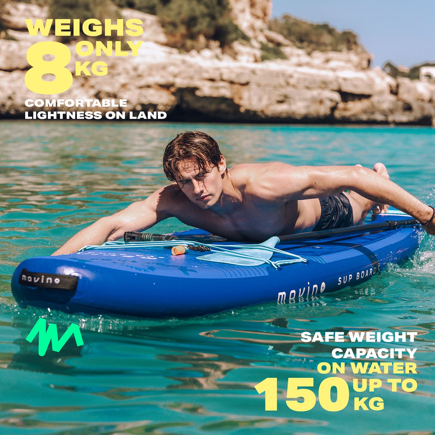  Movino GARDA Allround 10'10'' (azul-menta)