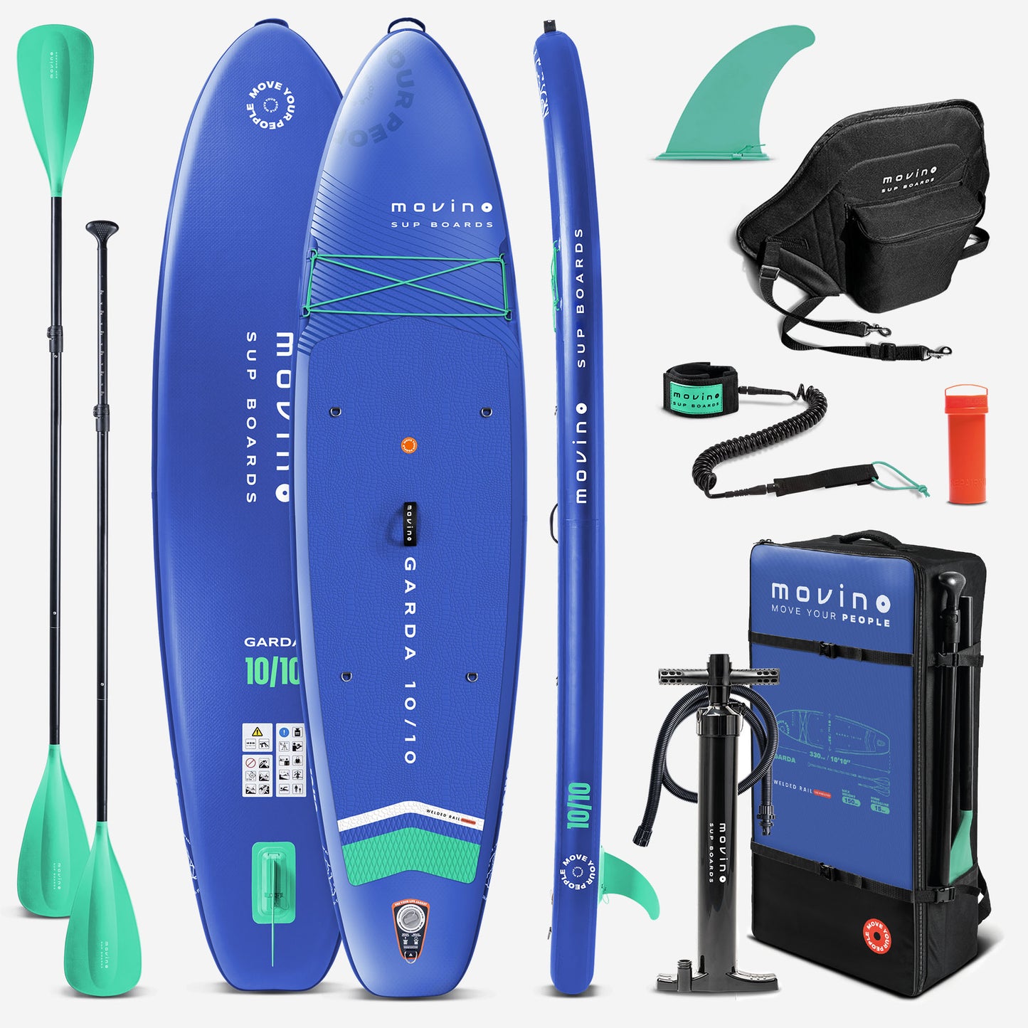  Movino GARDA Allround 10'10'' (azul-menta)