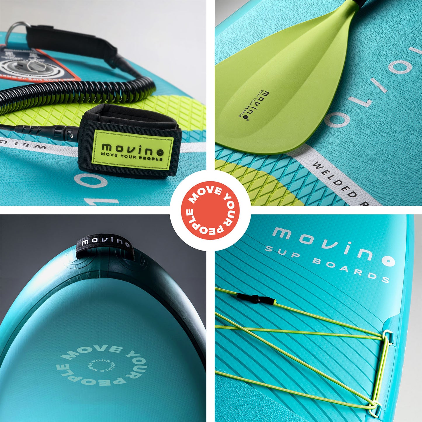 Movino GARDA Allround 10'10'' (turquesa-lima)