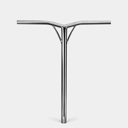 Barra en Y Movino de acero cromado - neo plata (64 cm)