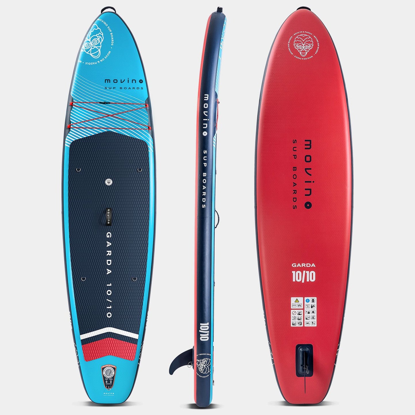 Movino GARDA Allround 10'10'' (azul-rojo)